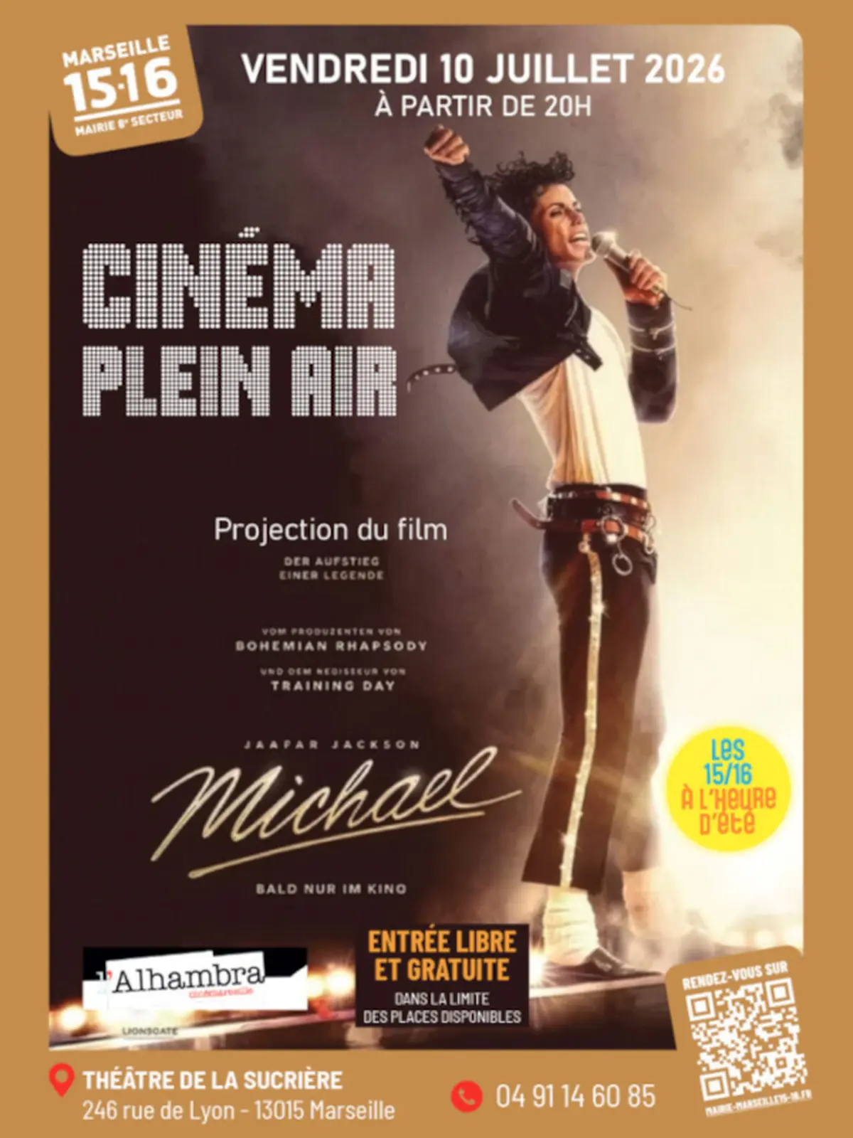 Ciné plein-air - Michael