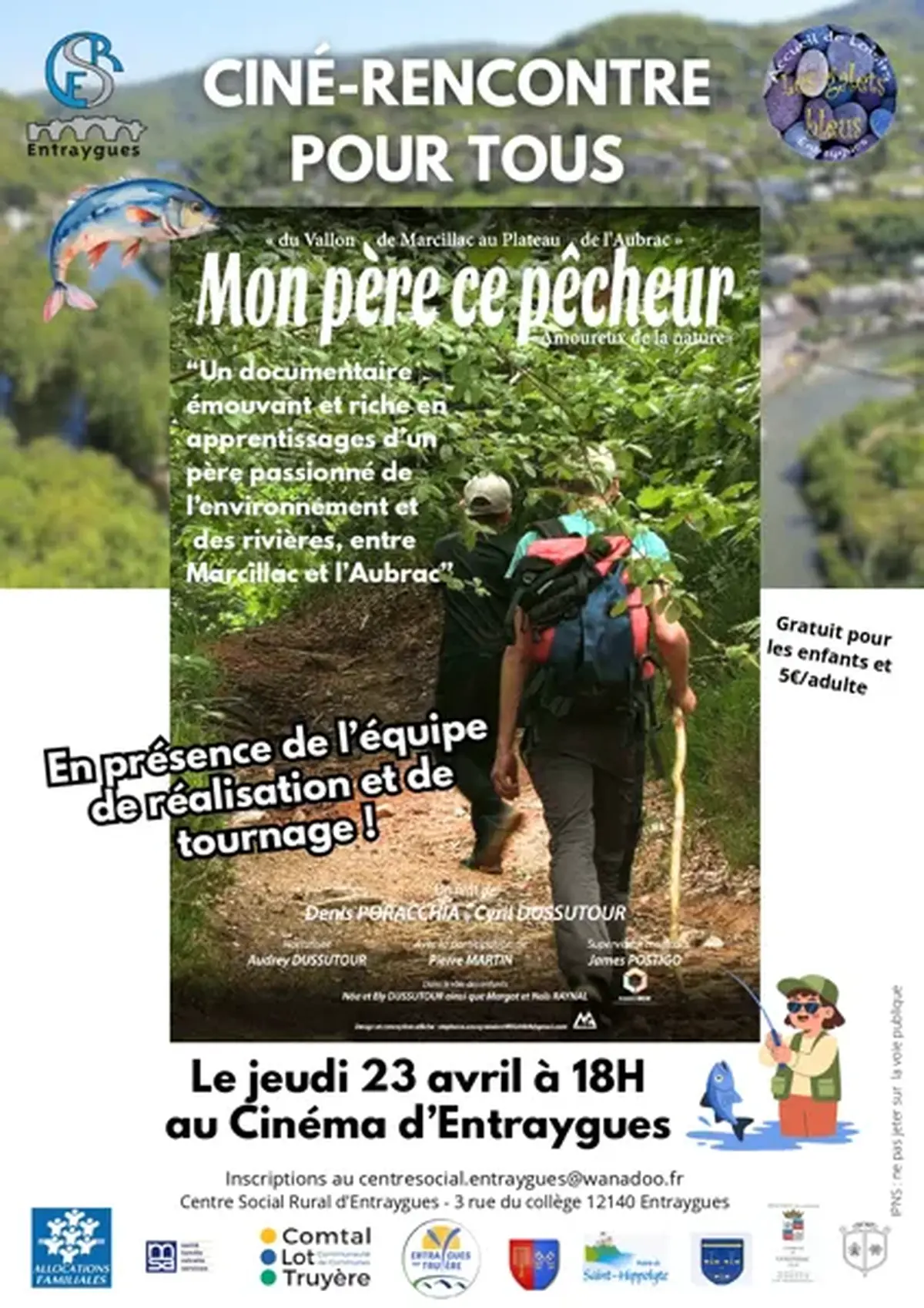 Ciné-rencontre avec le film Mon père, ce pêcheur