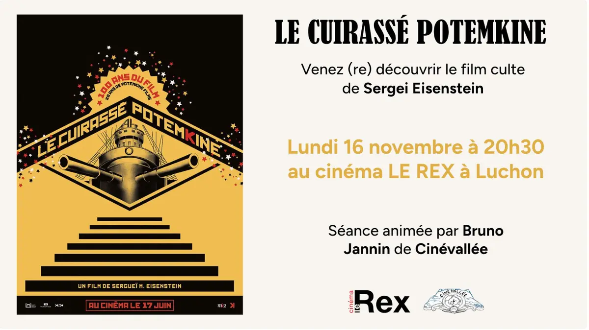 Ciné-Rencontre Cinévallée Le Cuirassé Potemkine