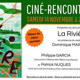 Ciné-rencontre : Défense des milieux aquatiques