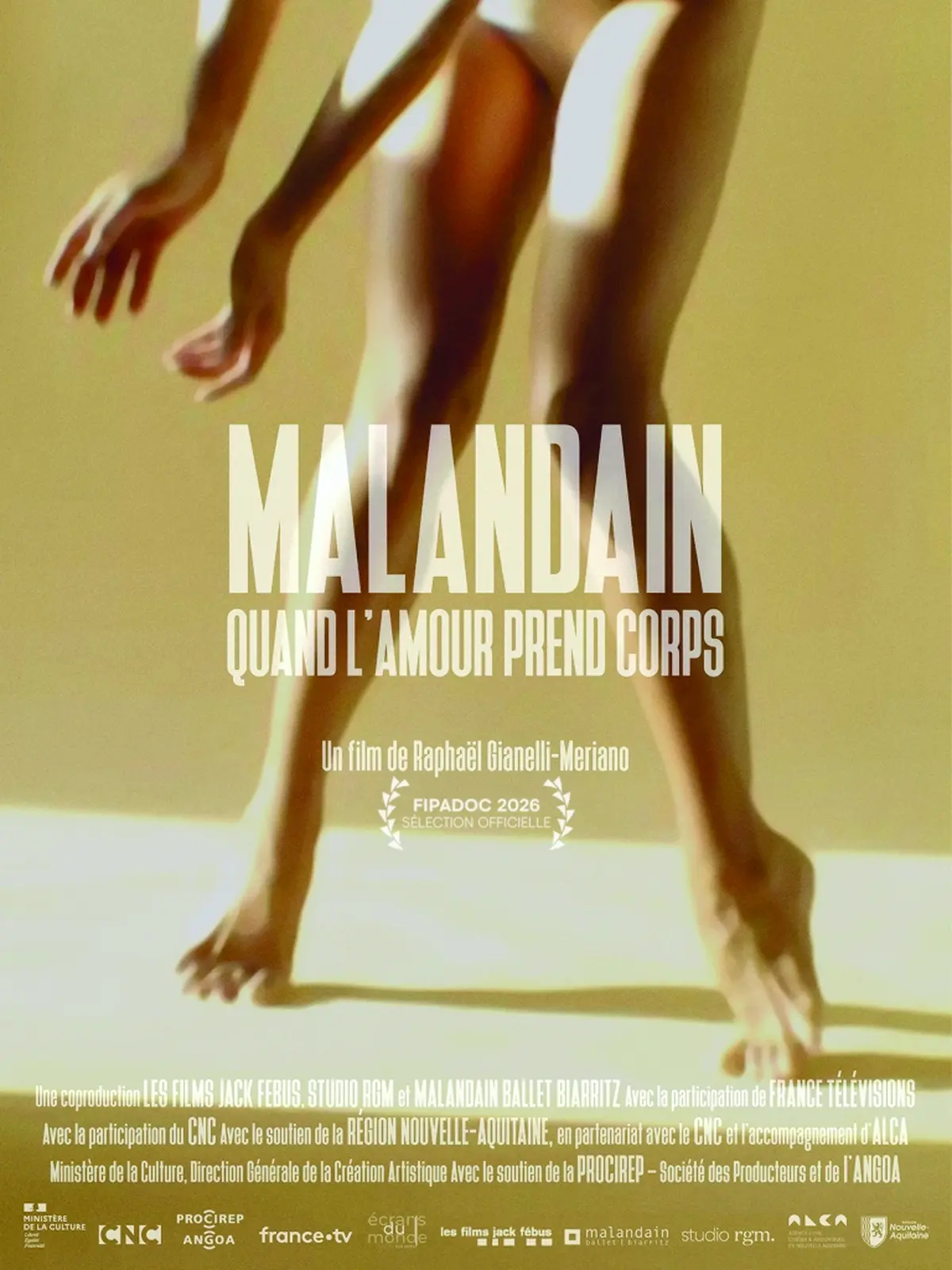 Ciné-rencontre : Malandain, quand l'amour prend corps