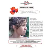 Ciné-rencontre : Premières lunes. En présence de l’EVS Familles Rurales Association Guzientzat  Planning Familial, Médiation familiale, Info jeunes