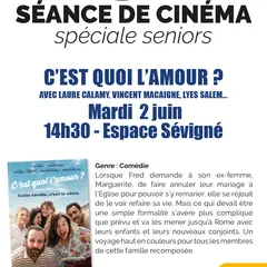 Ciné Seniors - C'est quoi l'amour ?