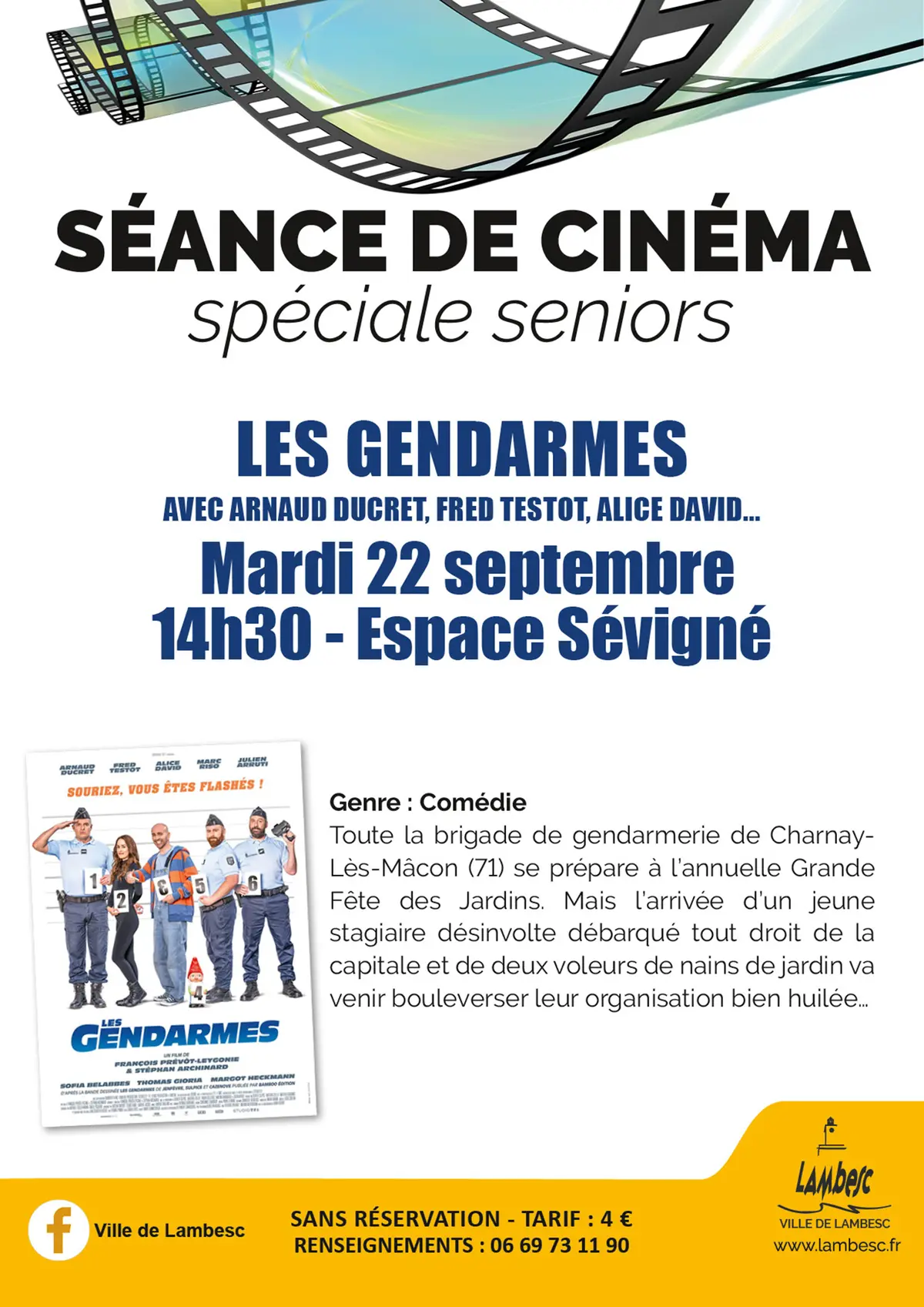 Ciné Seniors - Les gendarmes