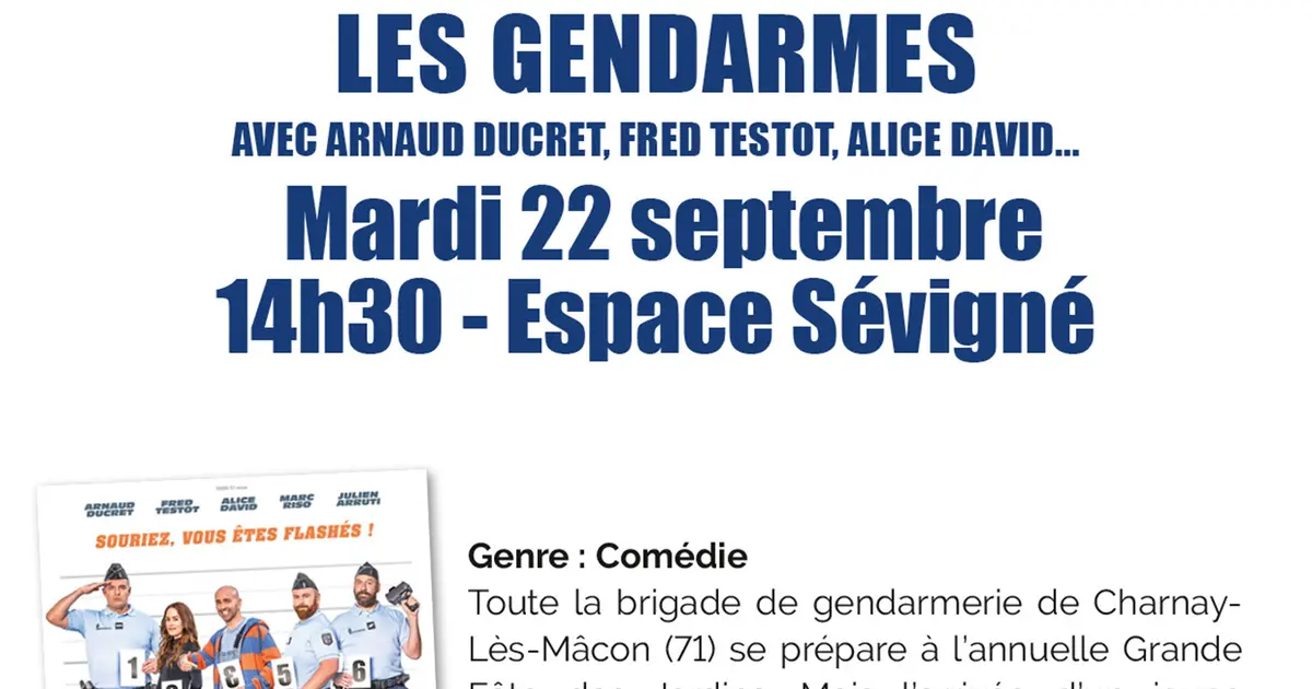 Ciné Seniors - Les gendarmes