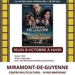 Ciné-séniors : Les héros du louvre