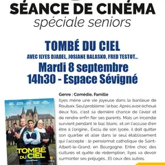 Ciné Seniors - Tombé du ciel