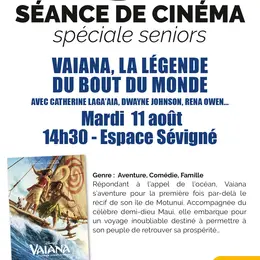 Ciné Seniors - Vaiana, la légende du bout du monde
