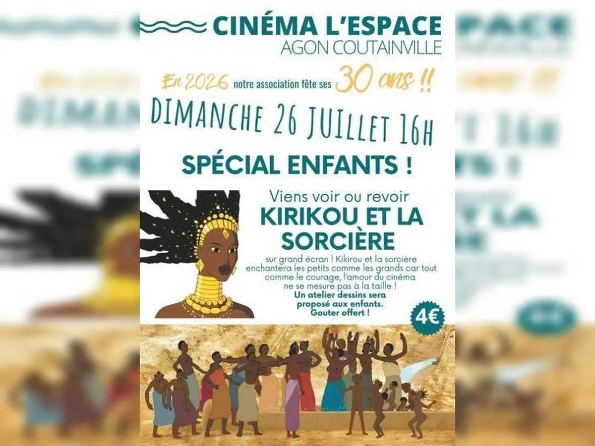 Ciné spécial enfants Kirikou et la sorcière