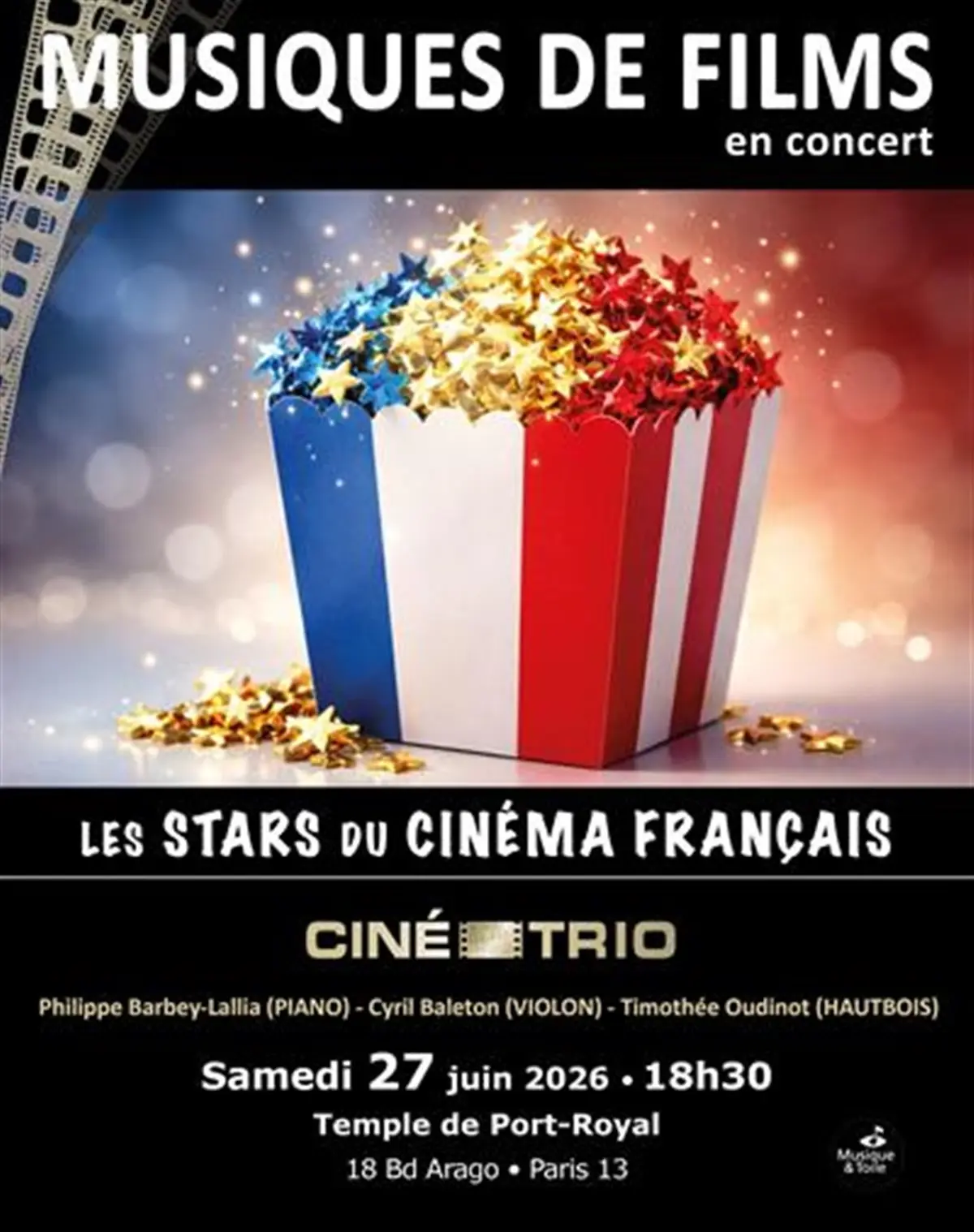 Ciné-Trio : Les Stars du Cinéma Français
