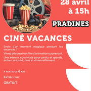 Ciné vacances à la médiathèque de Pradines