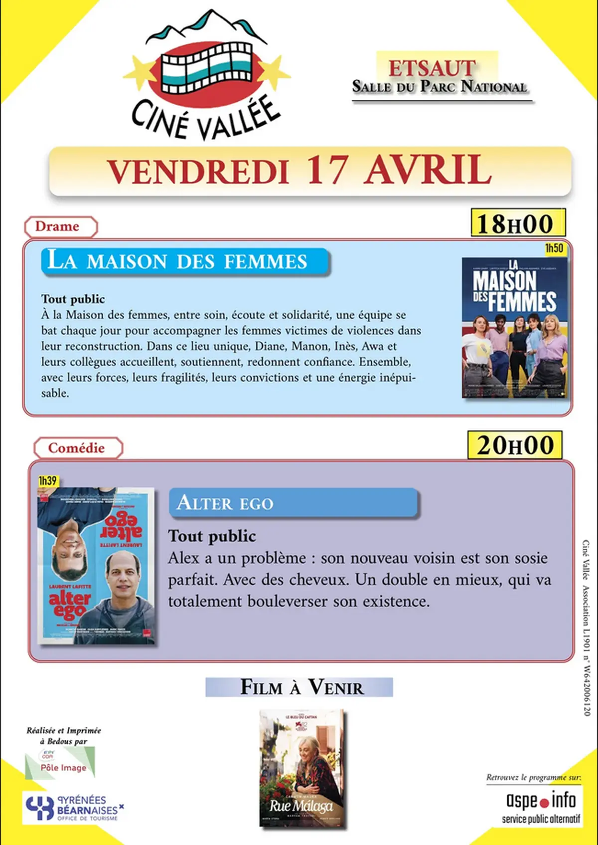 Ciné vallée - La maison des femmes