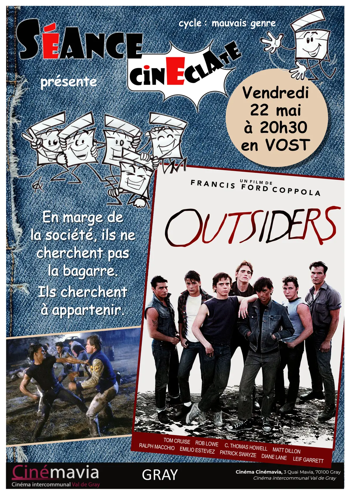 CinEclate présente le film Outsiders