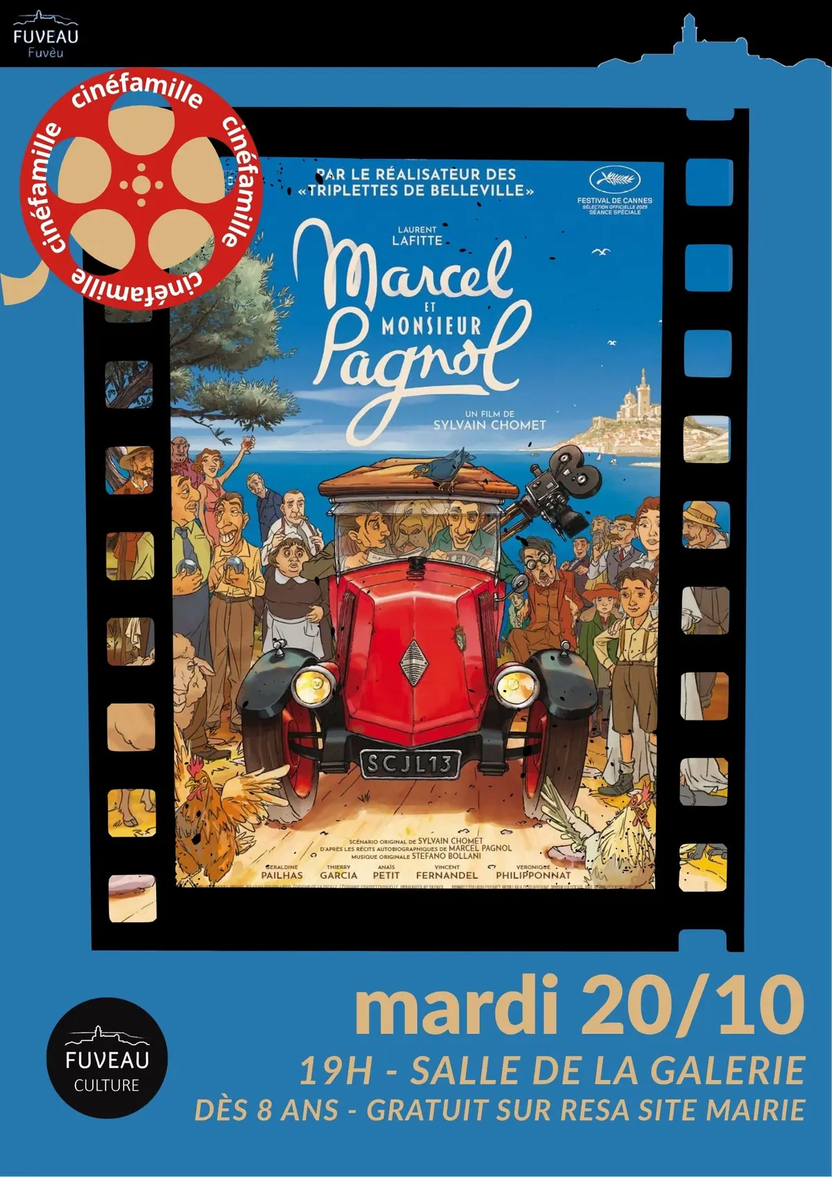 Cinéfamille « Marcel et Monsieur Pagnol »