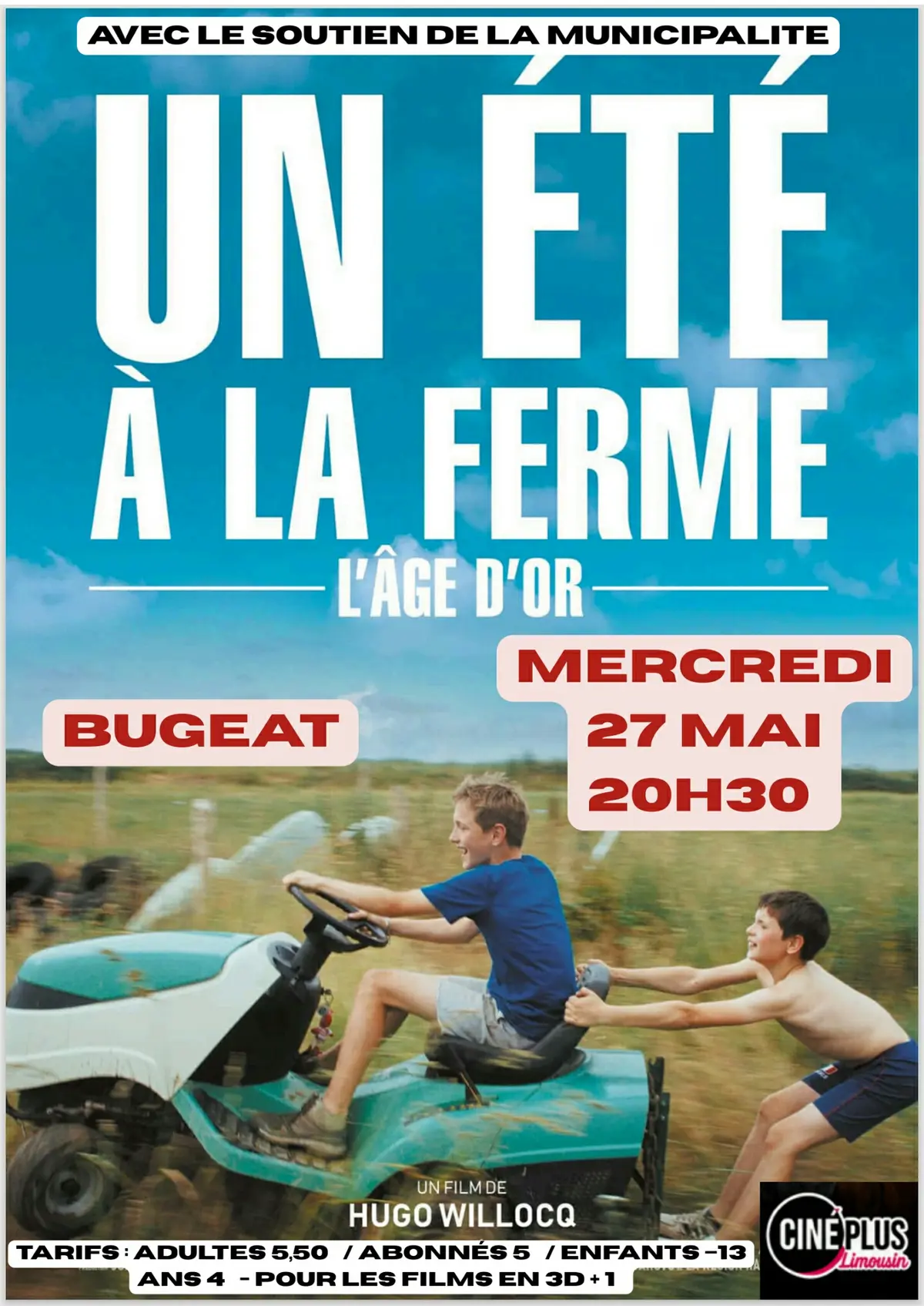 Cinéma à Bugeat : Un été à la ferme