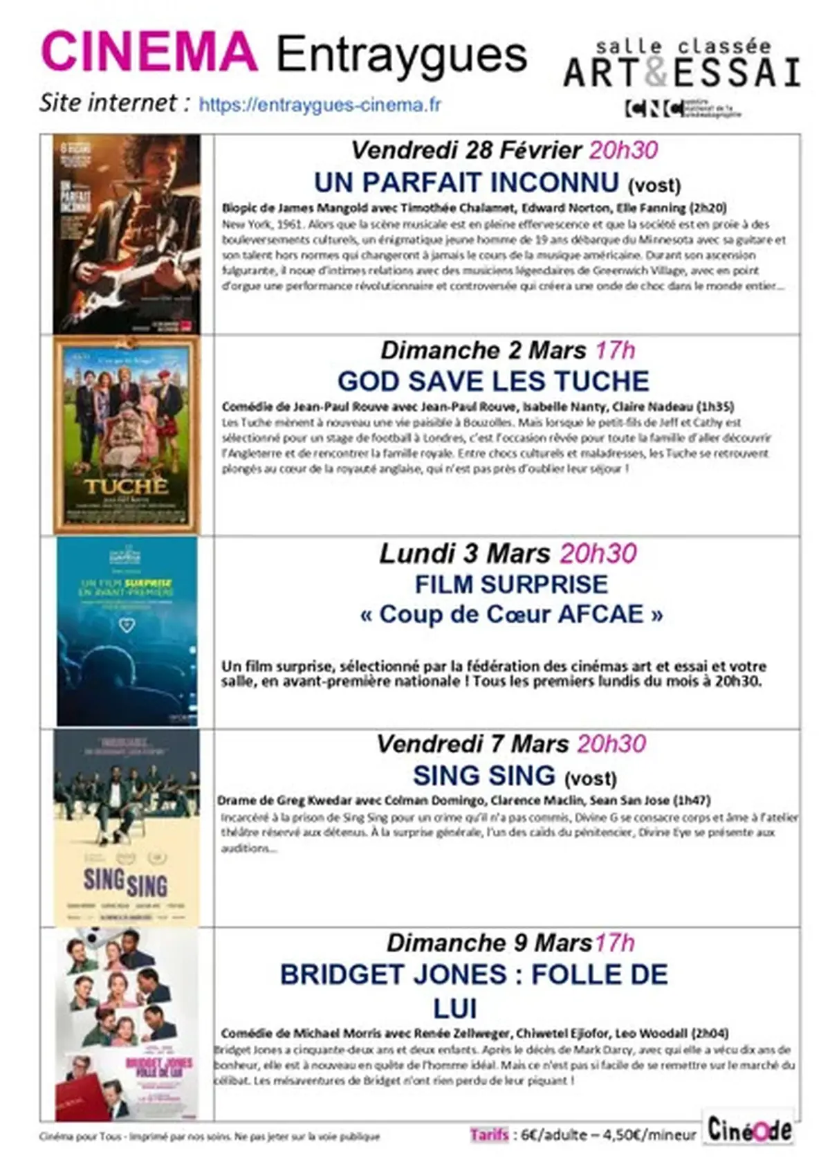 Cinéma à Entraygues