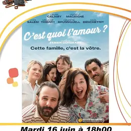 Cinéma à l'auditoire - C'est quoi l'amour ?