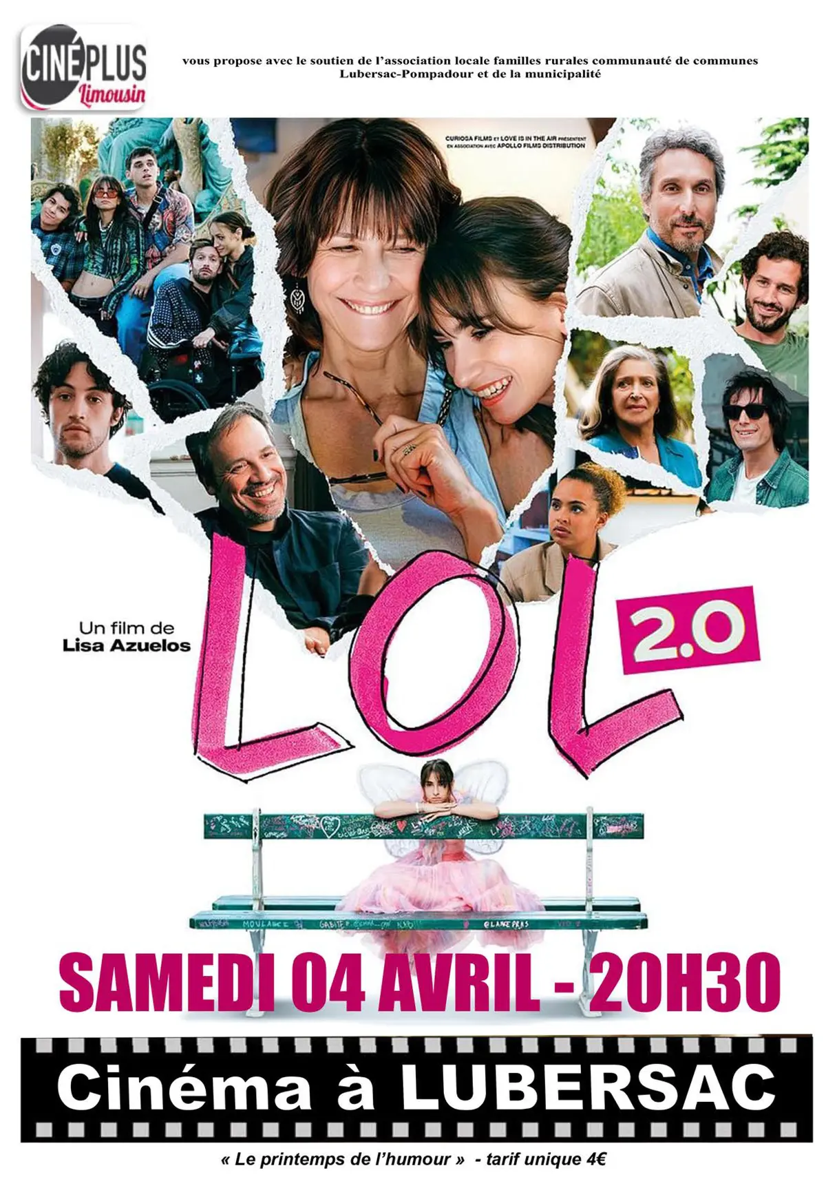 Cinéma à Lubersac : Lol 2.0