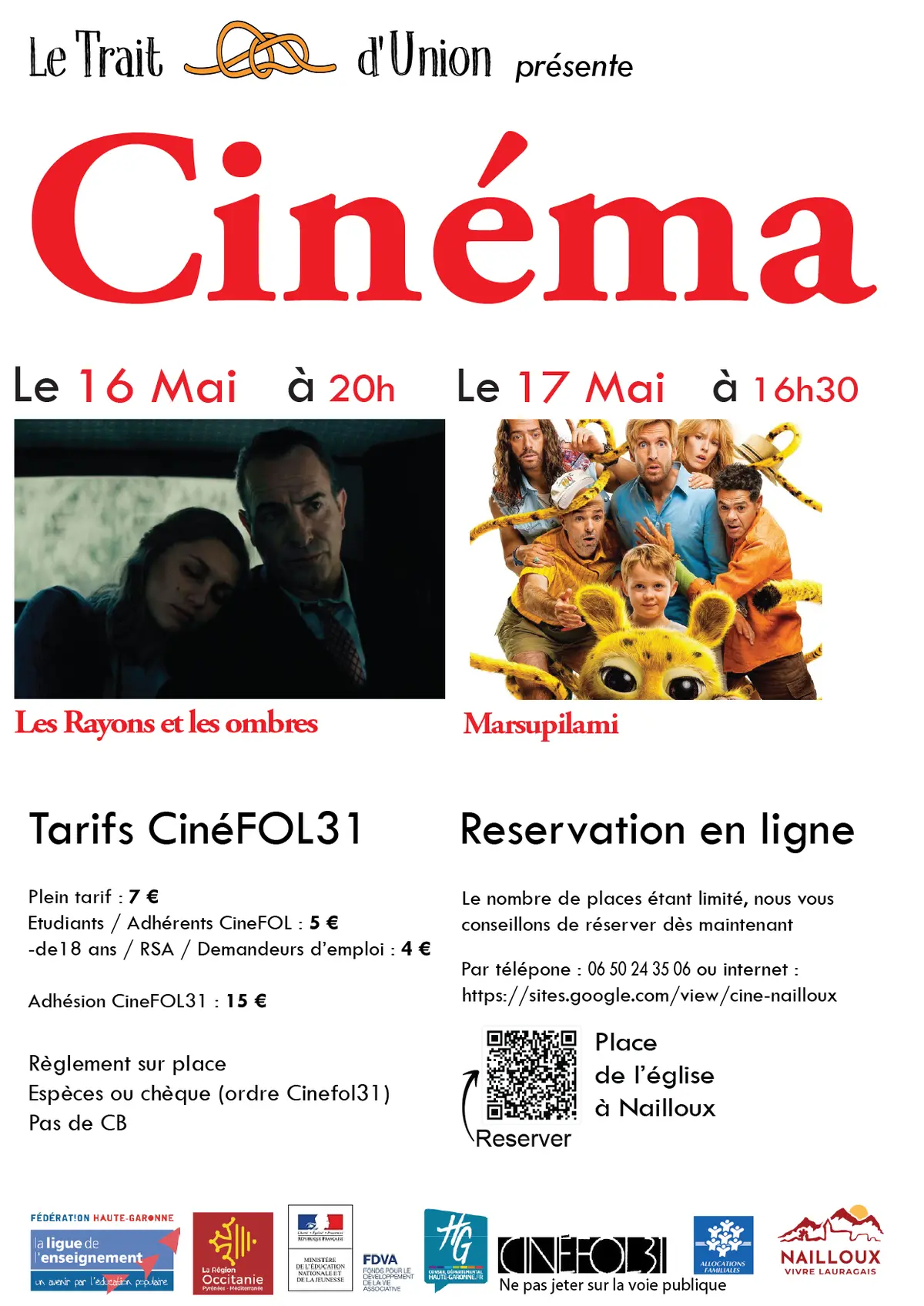 Cinéma à Nailloux