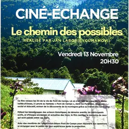 Cinéma Arudy : Ciné-échanges - Le chemin des possibles, les 50 ans de la vie de Pont de Camps