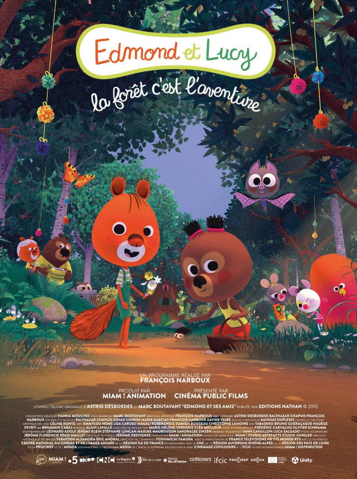 Cinéma Arudy : Edmond et Lucy - La forêt, c'est l'aventure