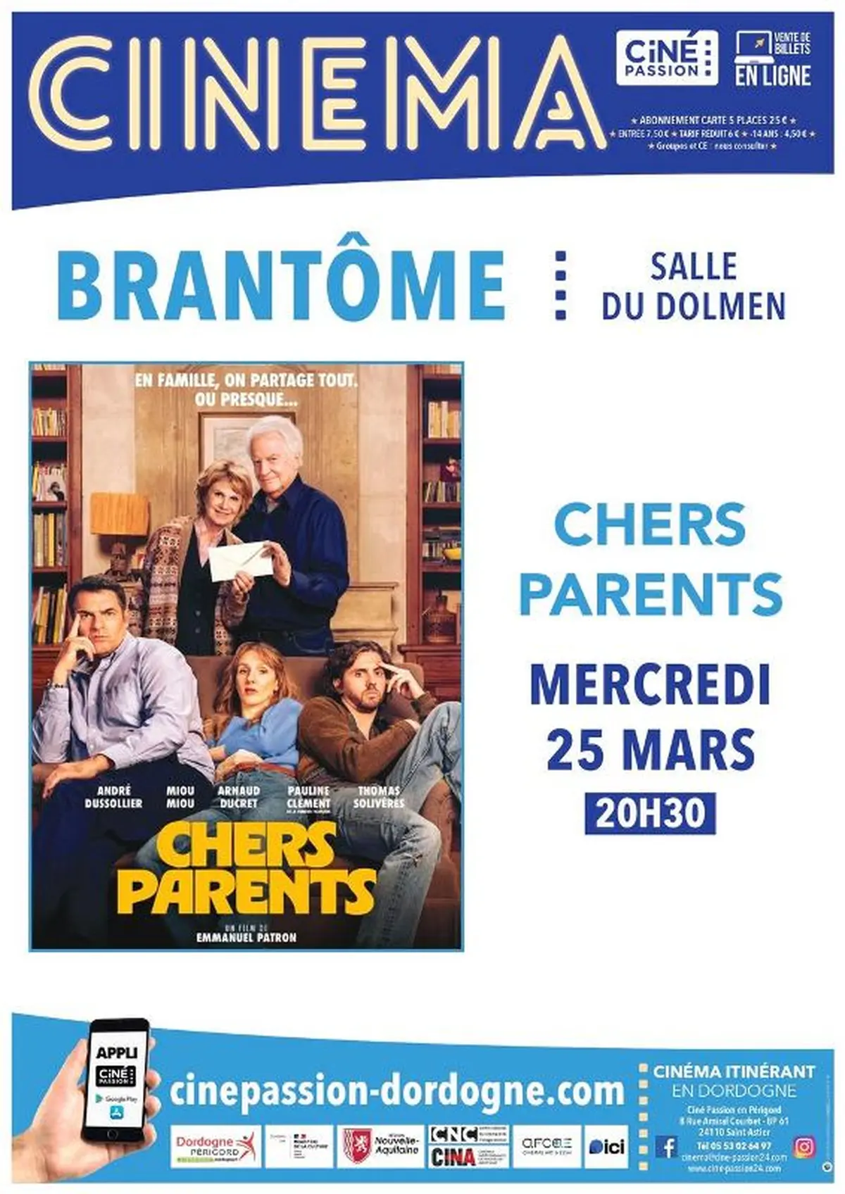 Cinéma : Chers parents