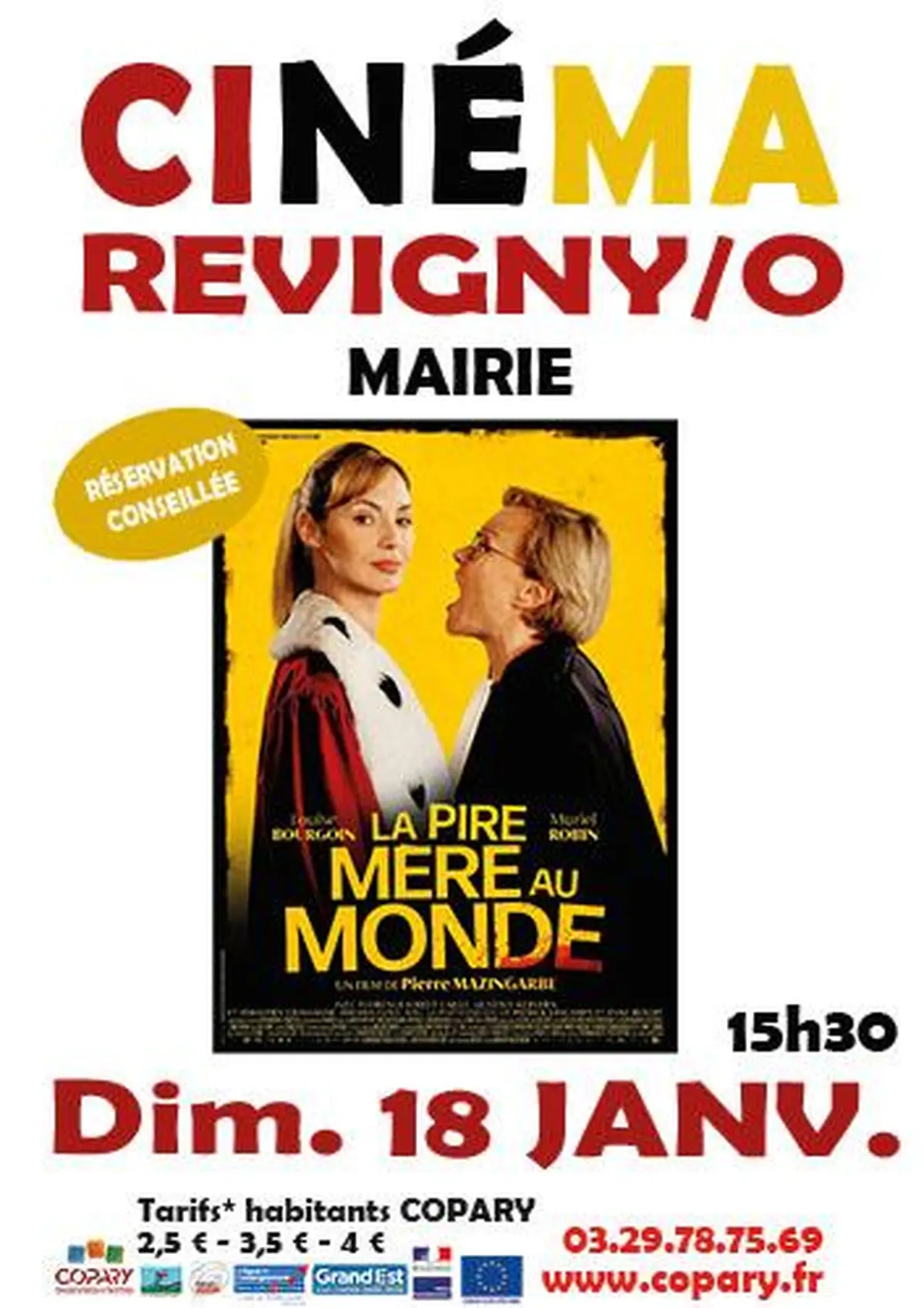Cinéma en Copary - La pire mère au monde