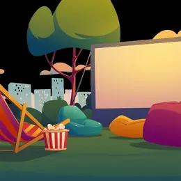 Cinéma en plein air