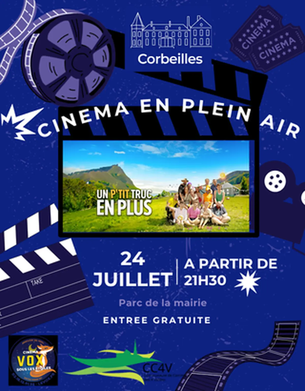 Cinéma en plein air