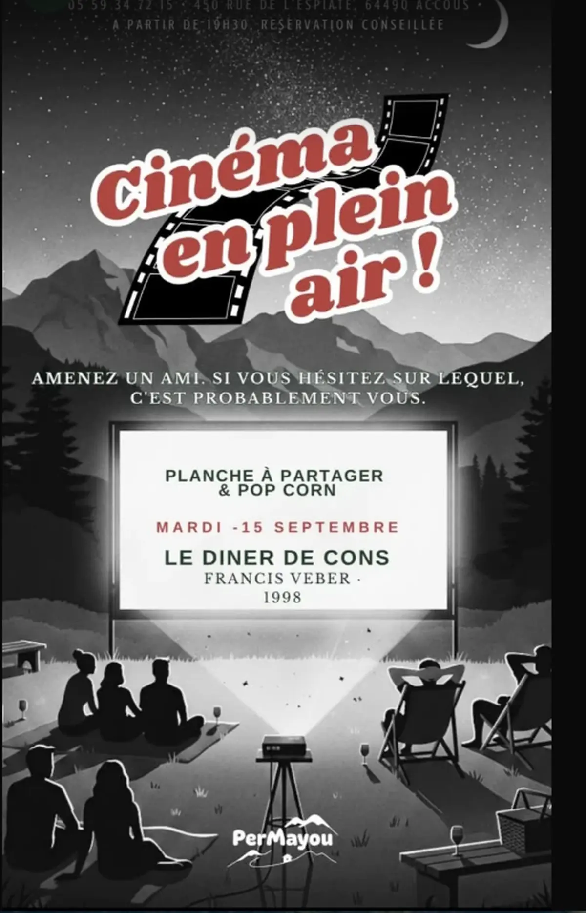 Cinéma en plein air