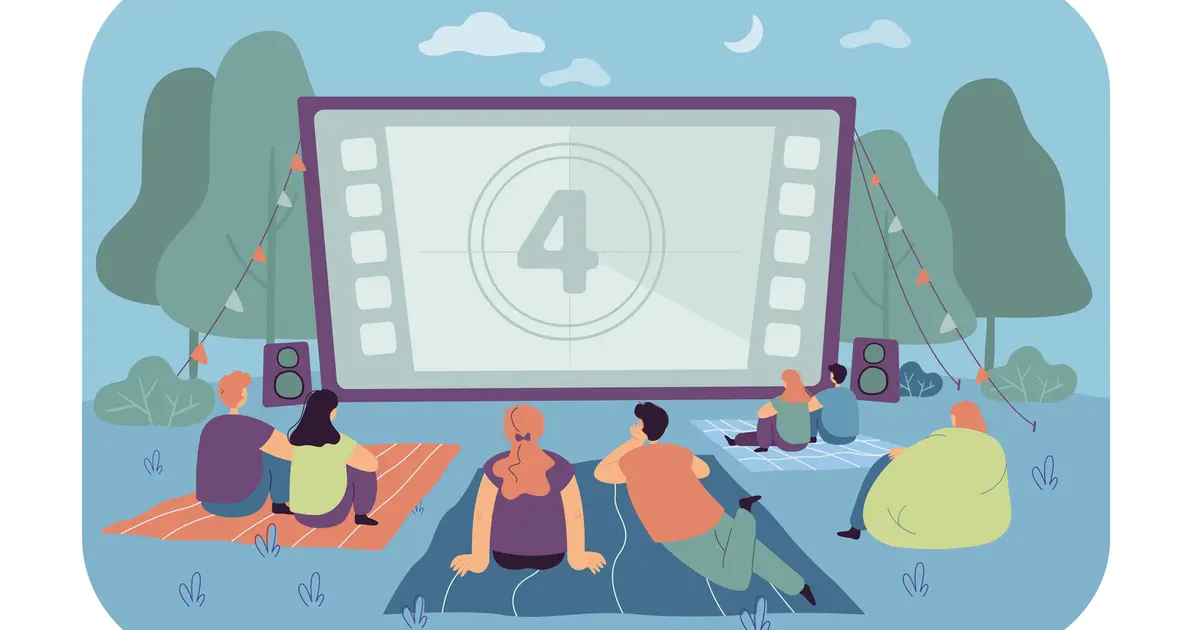 Cinéma en plein air