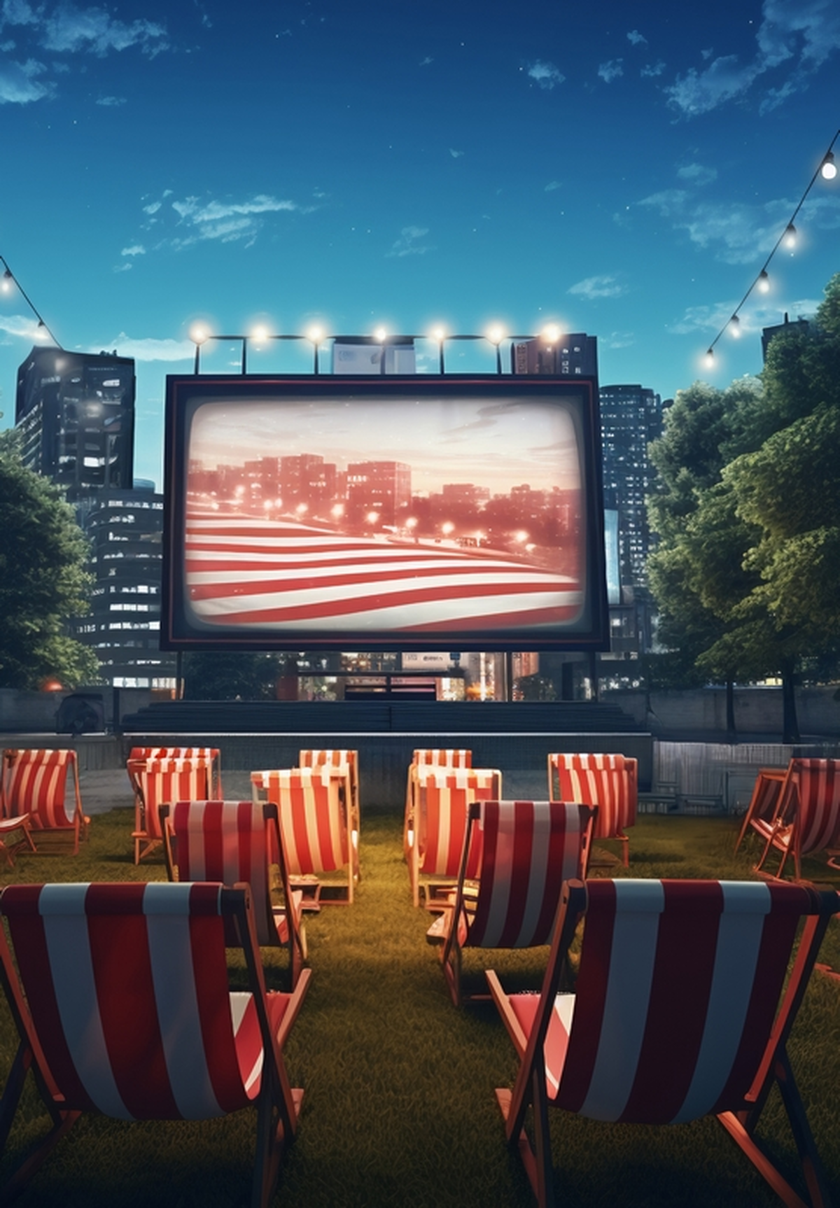 Cinéma en plein air