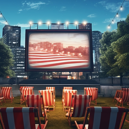 Cinéma en plein air