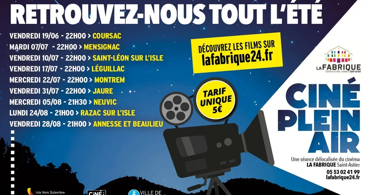 Cinéma en plein air