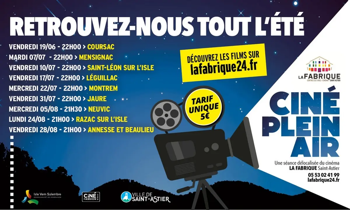 Cinéma en plein air