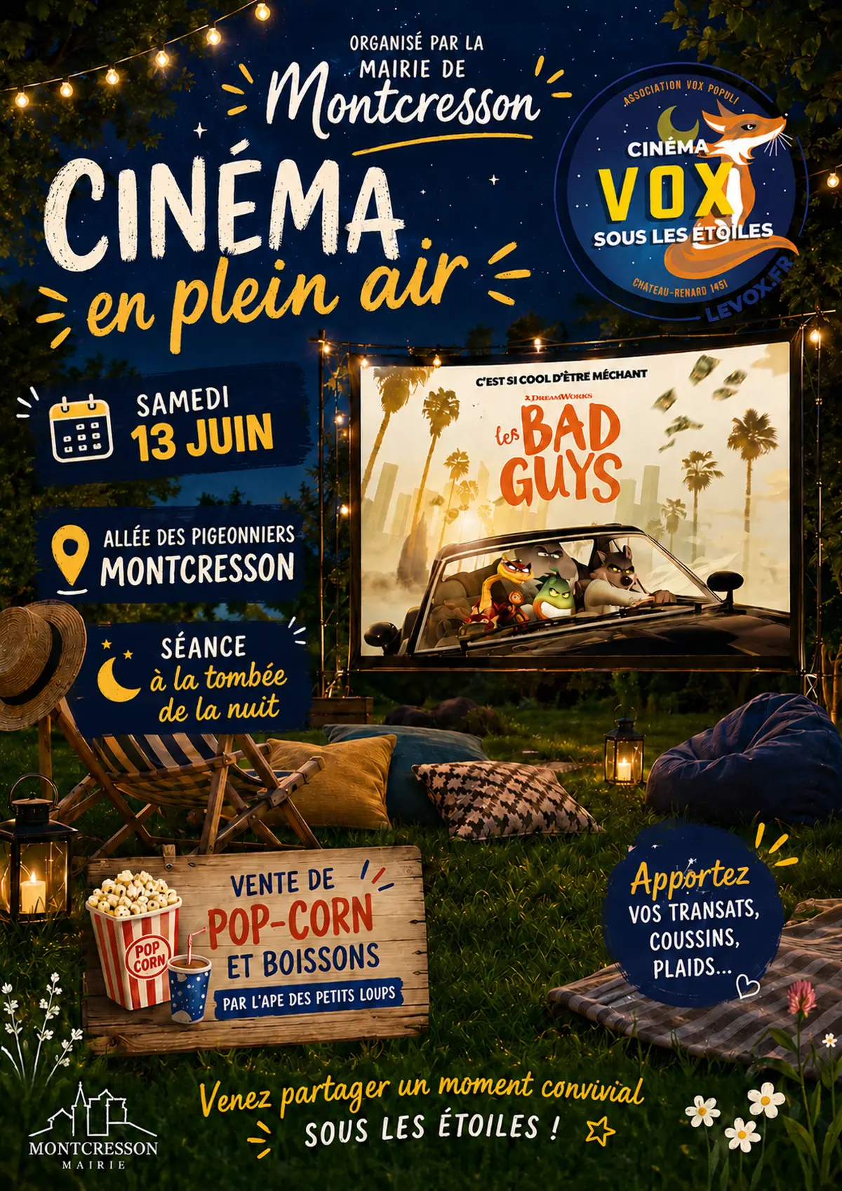 Cinéma en plein air