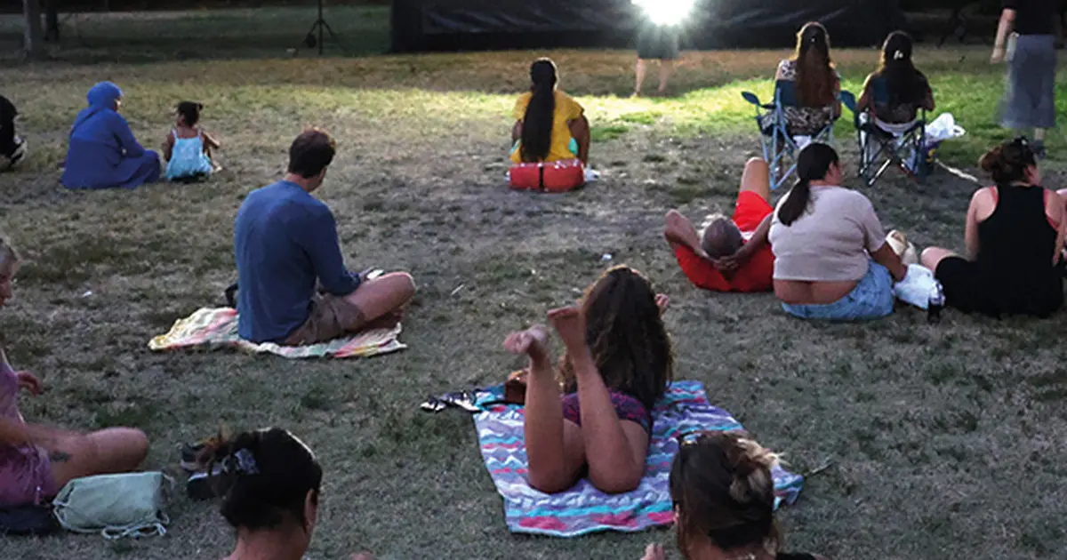 Cinéma en plein air