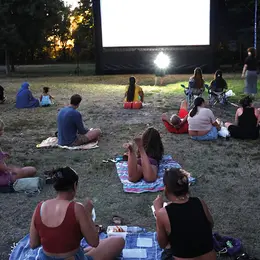 Cinéma en plein air