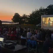 Cinéma en plein air à Biscarrosse-plage
