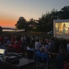 Cinéma en plein air à Biscarrosse-plage