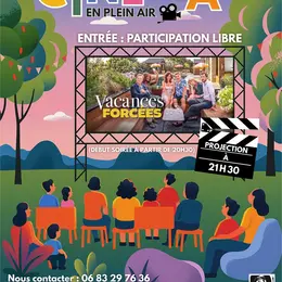 Cinéma en plein air à Luzech