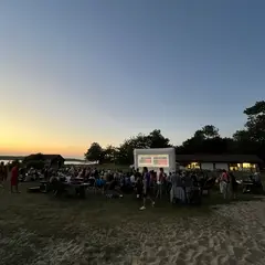 Cinéma en plein air à Sainte-Eulalie-en-Born