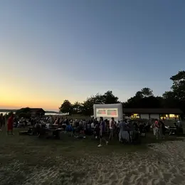 Cinéma en plein air à Sainte-Eulalie-en-Born