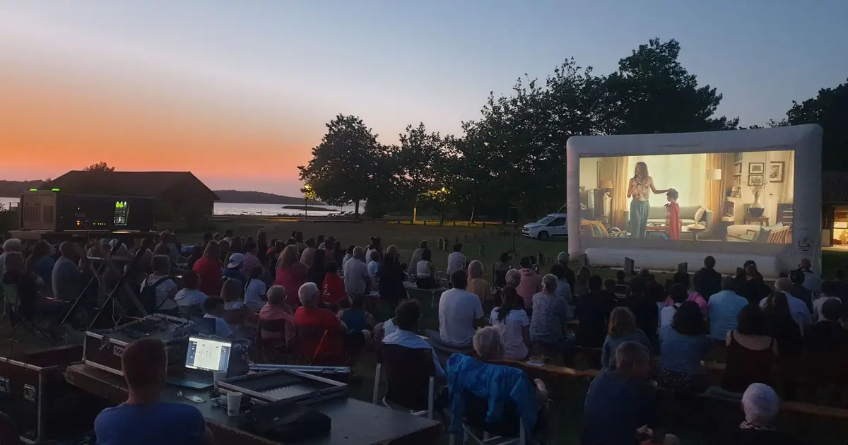 Cinéma en plein air au Musée de l'Hydraviation