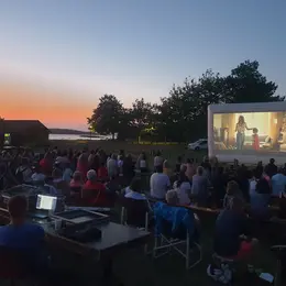 Cinéma en plein air au Musée de l'Hydraviation