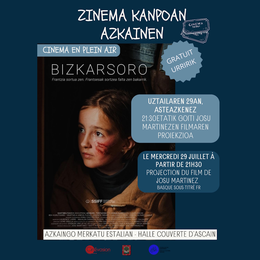 Cinéma en plein air : Bizkarsoro (basque, sous-titré français)