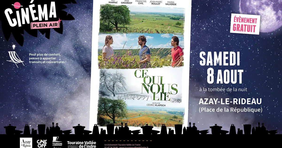 Cinéma en plein air : Ce qui nous lie