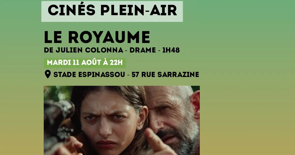 Cinéma en plein-air - Film "Le Royaume" à Niort