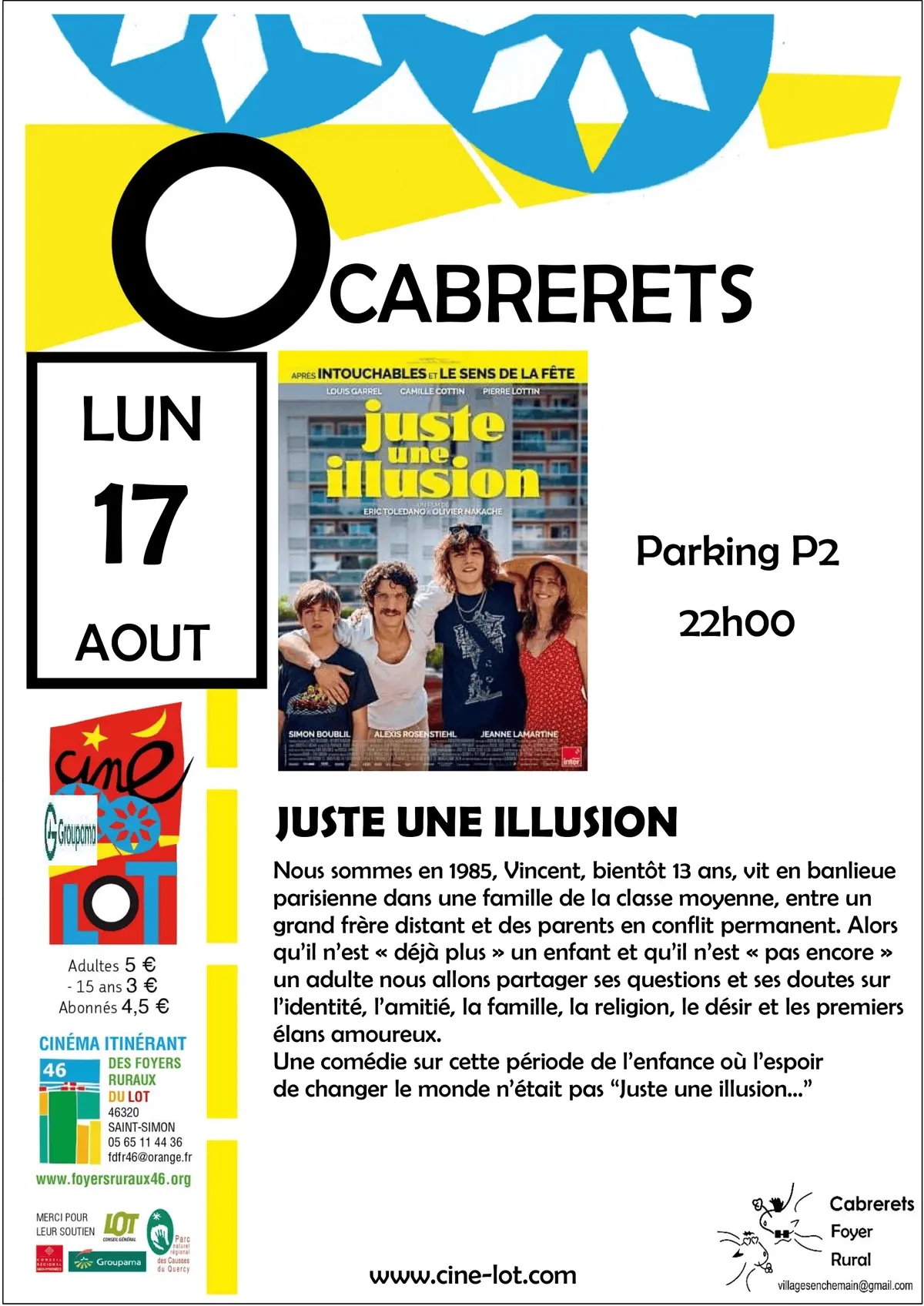 Cinéma en plein air : Juste une illusion