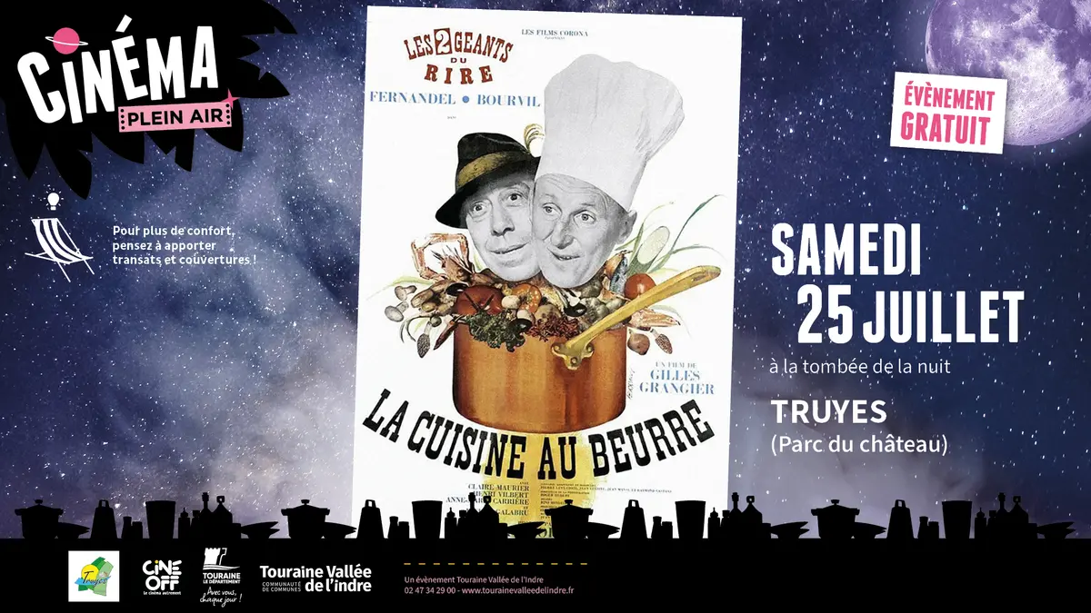 Cinéma en plein air - La Cuisine au beurre